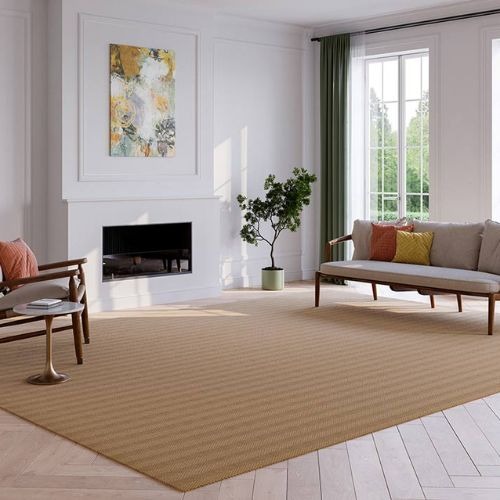 Living room sisal carpet in Dubai